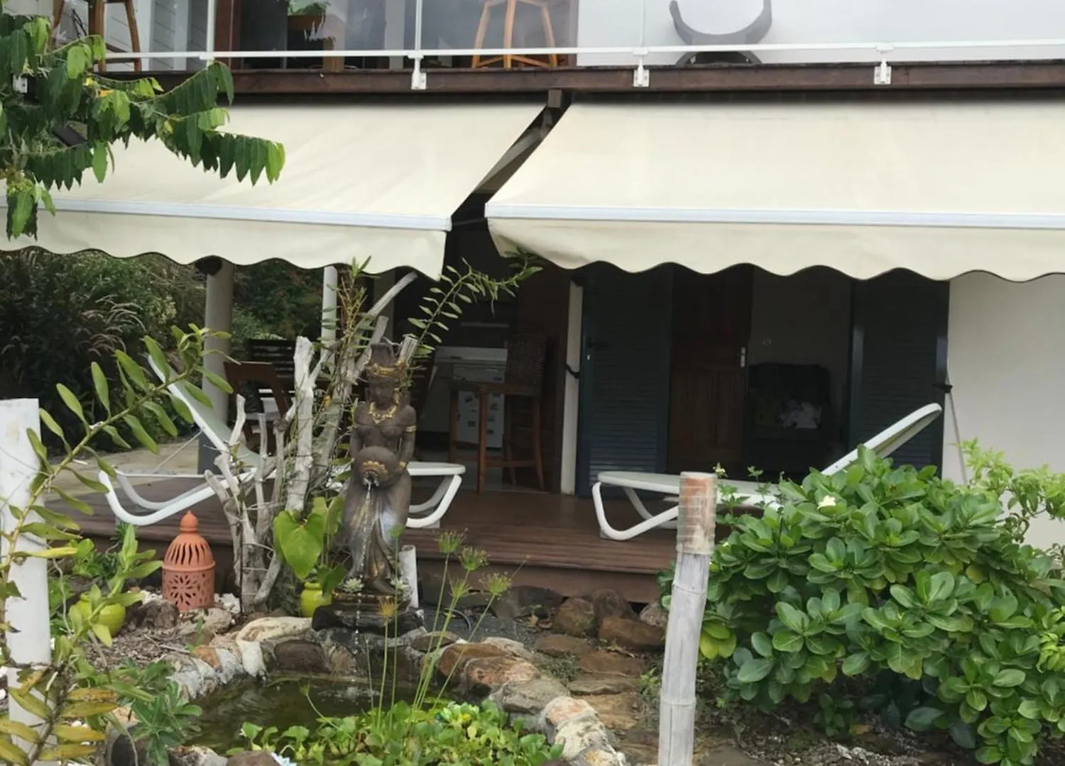 아파트 A 300M A Pied De La Plage De Grande Anse Rdc Vue Mer , Villa La Mahaudiere 데샤이에스 과달루프